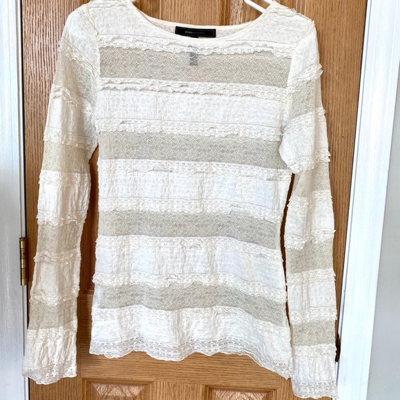 Sheer Long Sleeve Top - Picture 1 of 4